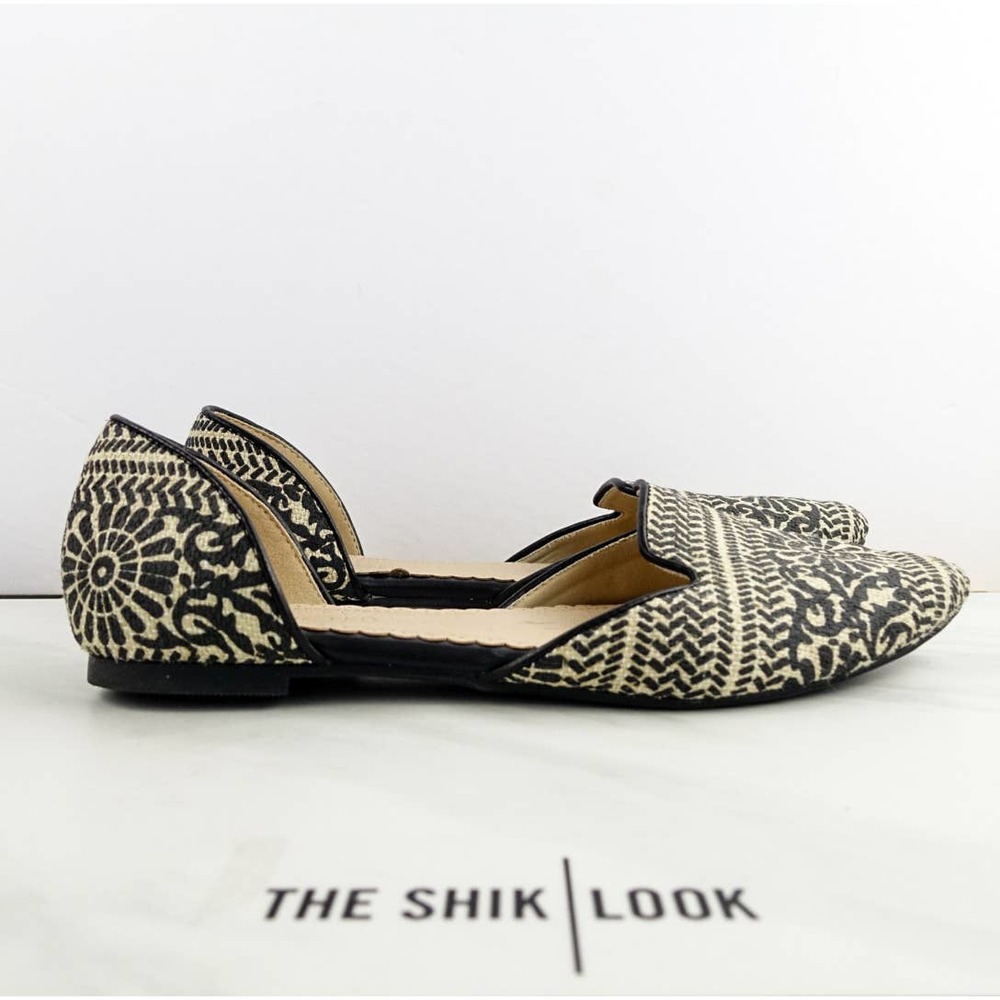 Restricted Glenview D'orsay Floral Aztec Flats